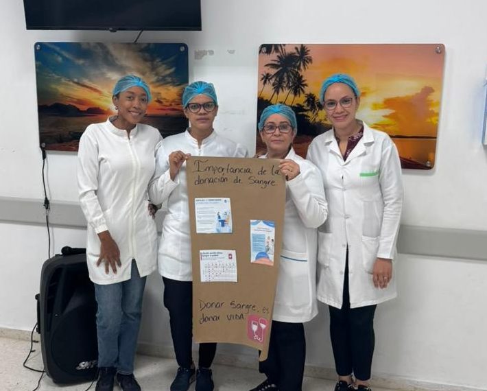 Hospital Municipal de Tamboril realiza jornada de concienciación sobre la importancia de donar sangre