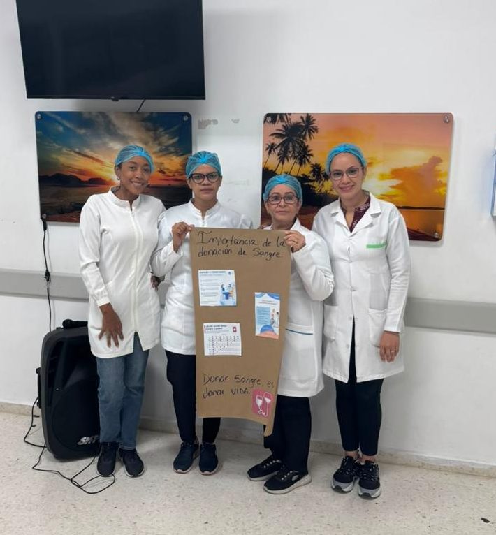Hospital Municipal de Tamboril realiza jornada de concienciación sobre la importancia de donar sangre
